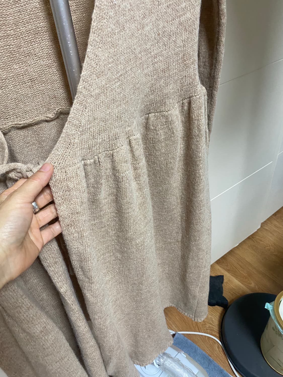 Samansa Mos2 베이지 가디건 Free 상품이미지4