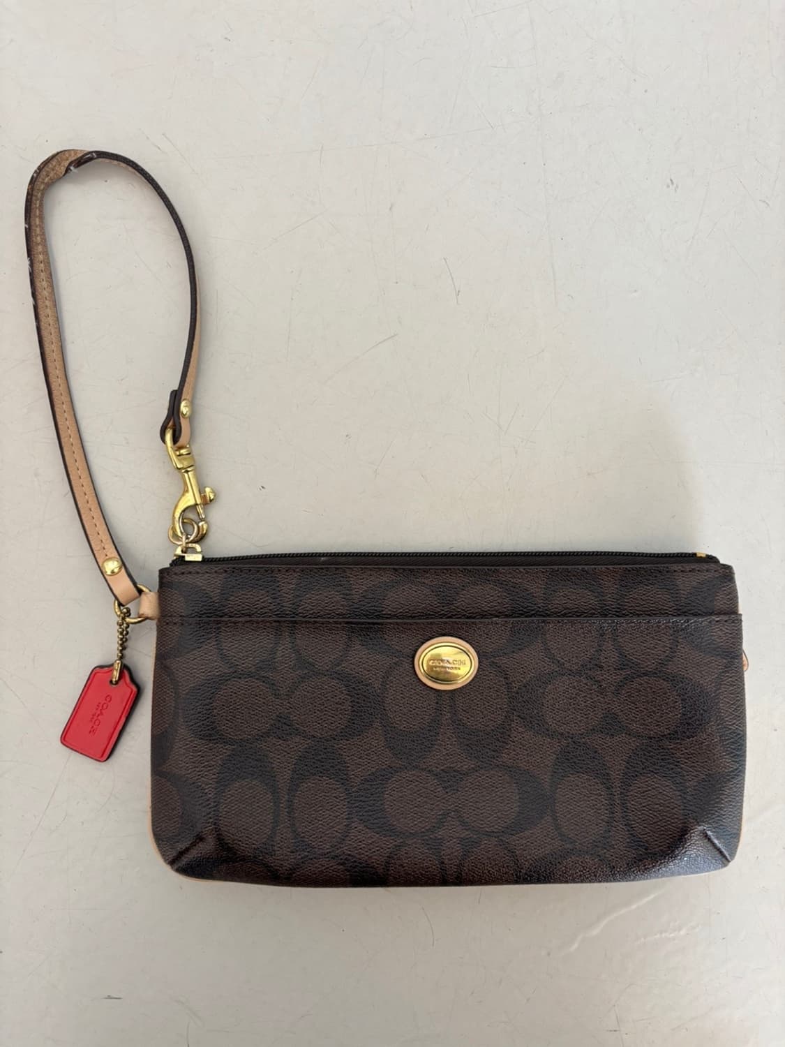 Coach Leather Clutch 상품이미지2