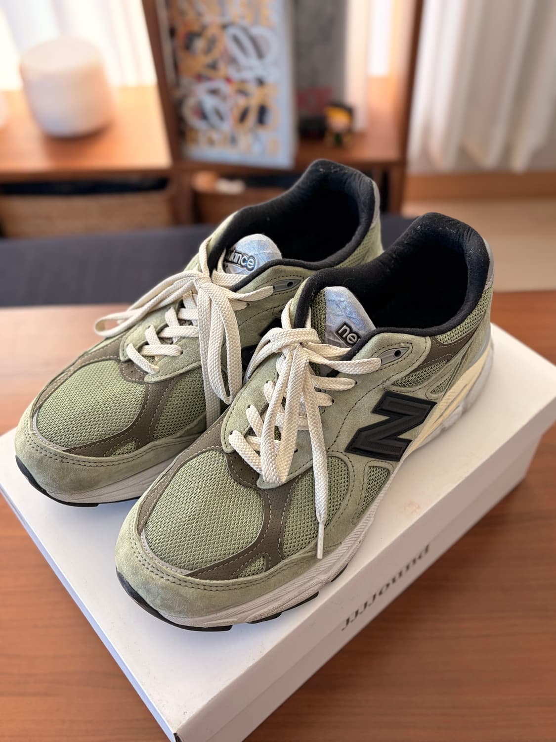 뉴발란스 x JJJ자운드 / 990v3 올리브 / 280 상품이미지2