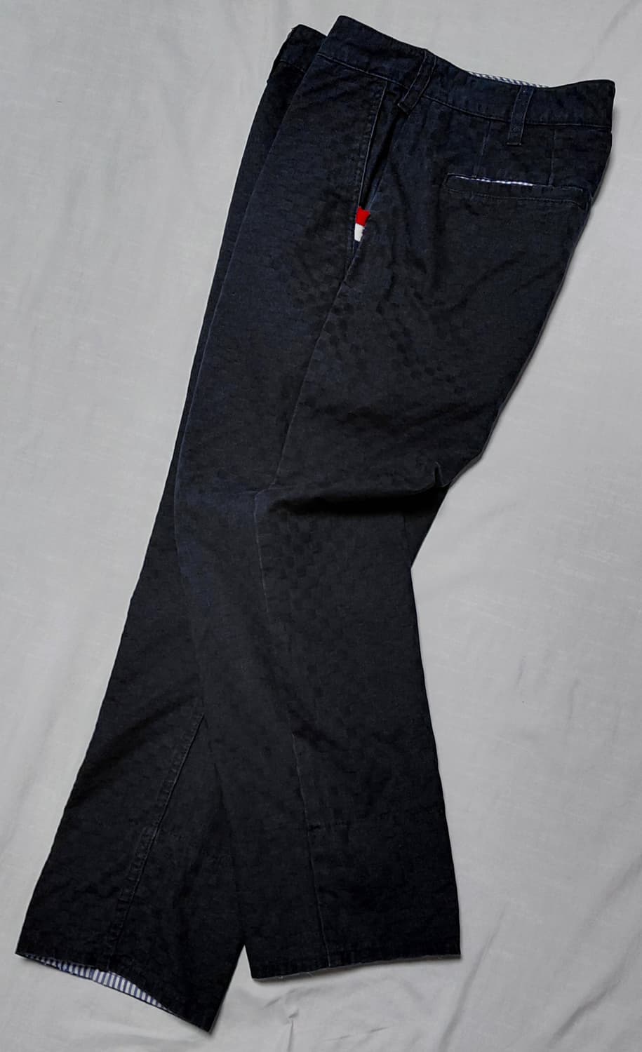 [S] 빔즈 하트 BEAMS HEART 체크 자카드 치노 팬츠 상품이미지9