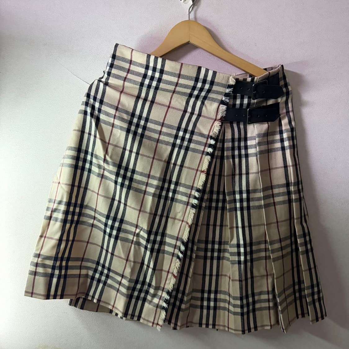 버버리 여성 랩 스커트 UK8, USA6 (여성 66정도) 상품이미지2