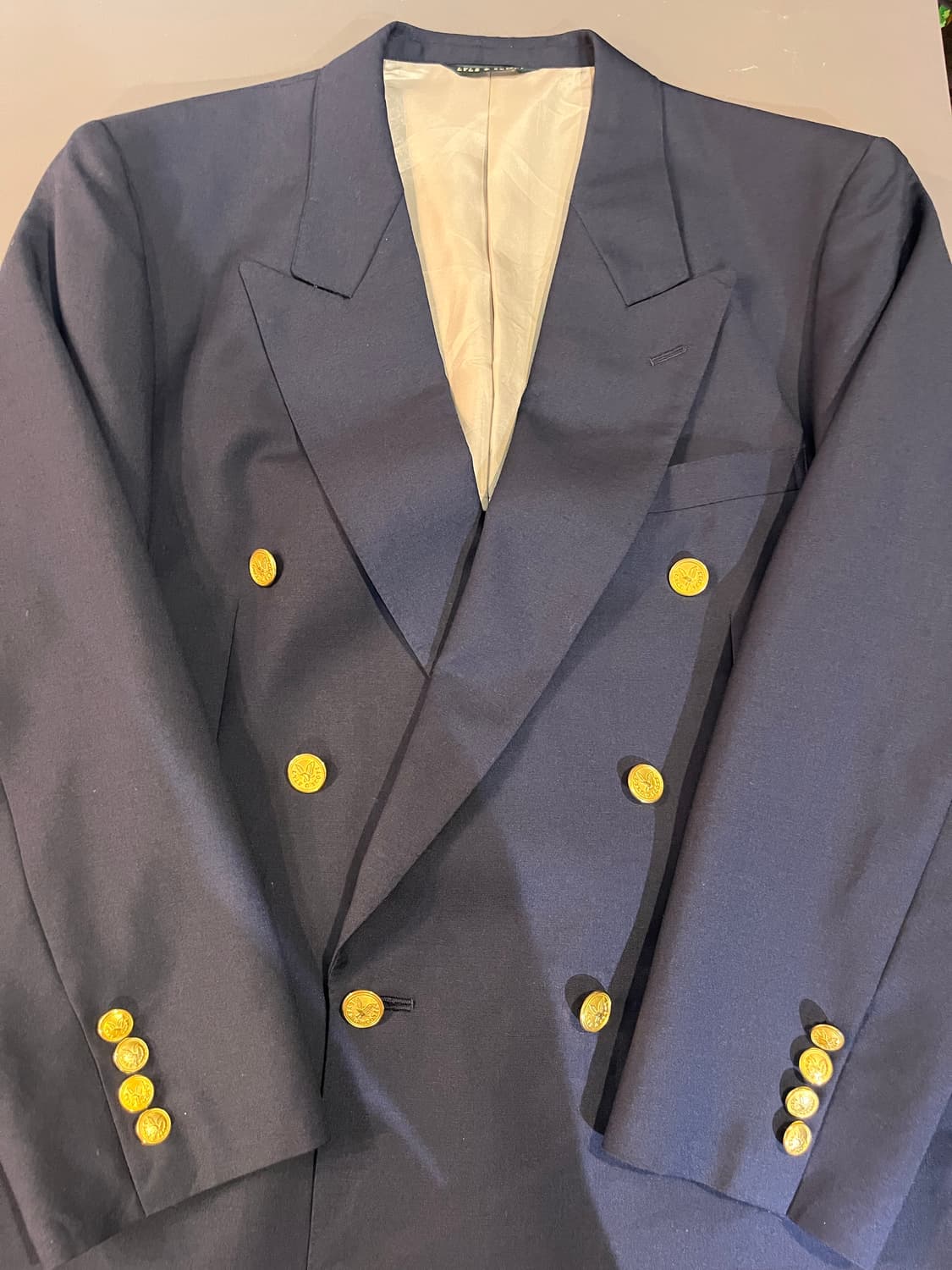 라일앤스콧 금장 더블 블레이저 (일본제) 상품이미지3