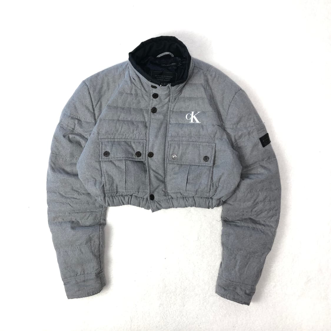 캘빈클라인 크롭 커스텀 자켓 상품이미지1