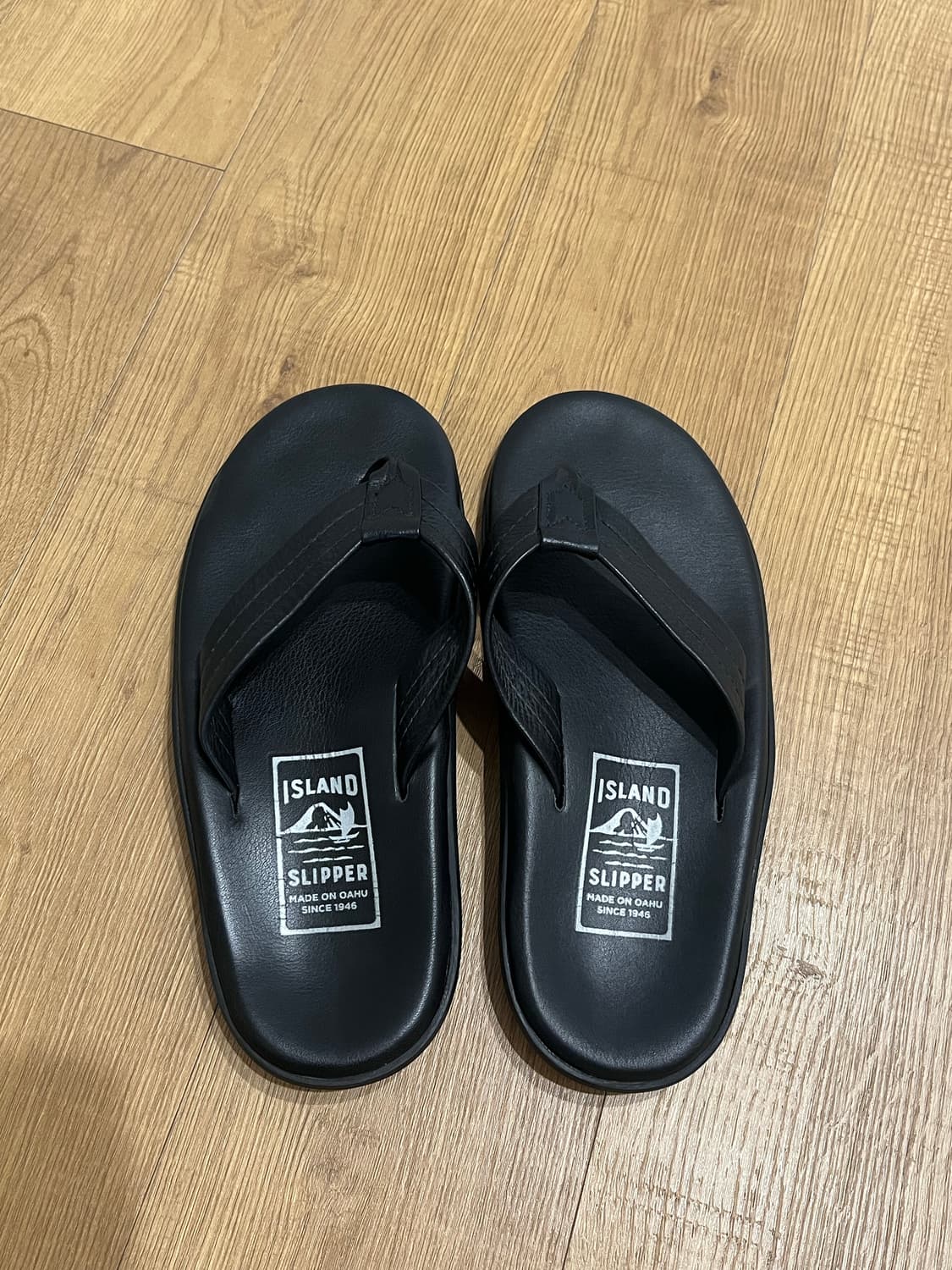 아일랜드슬리퍼 블랙 레더 us6 240 상품이미지2