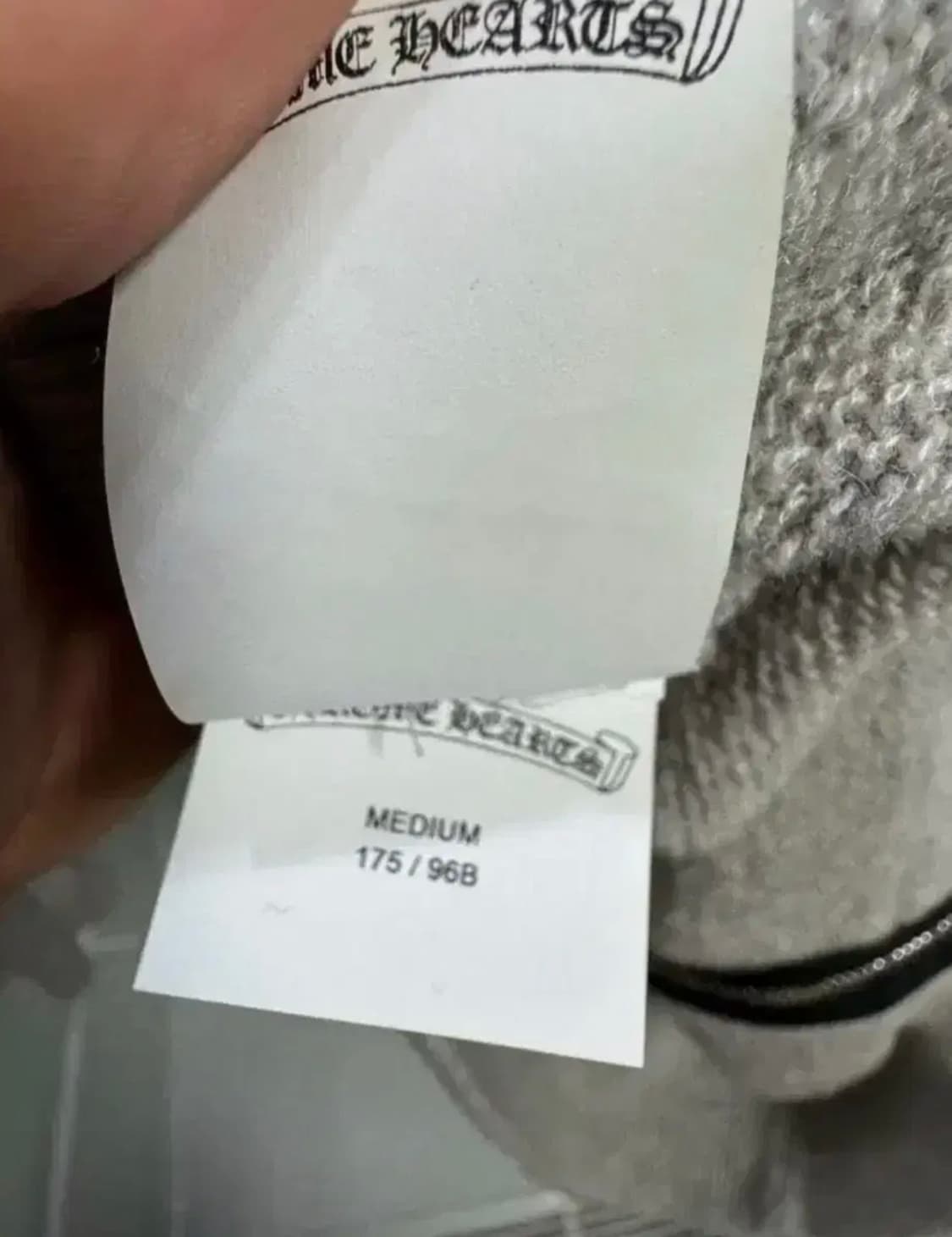 25SS 크롬하츠 캐시미어 암자수 후드집업 105 상품이미지3