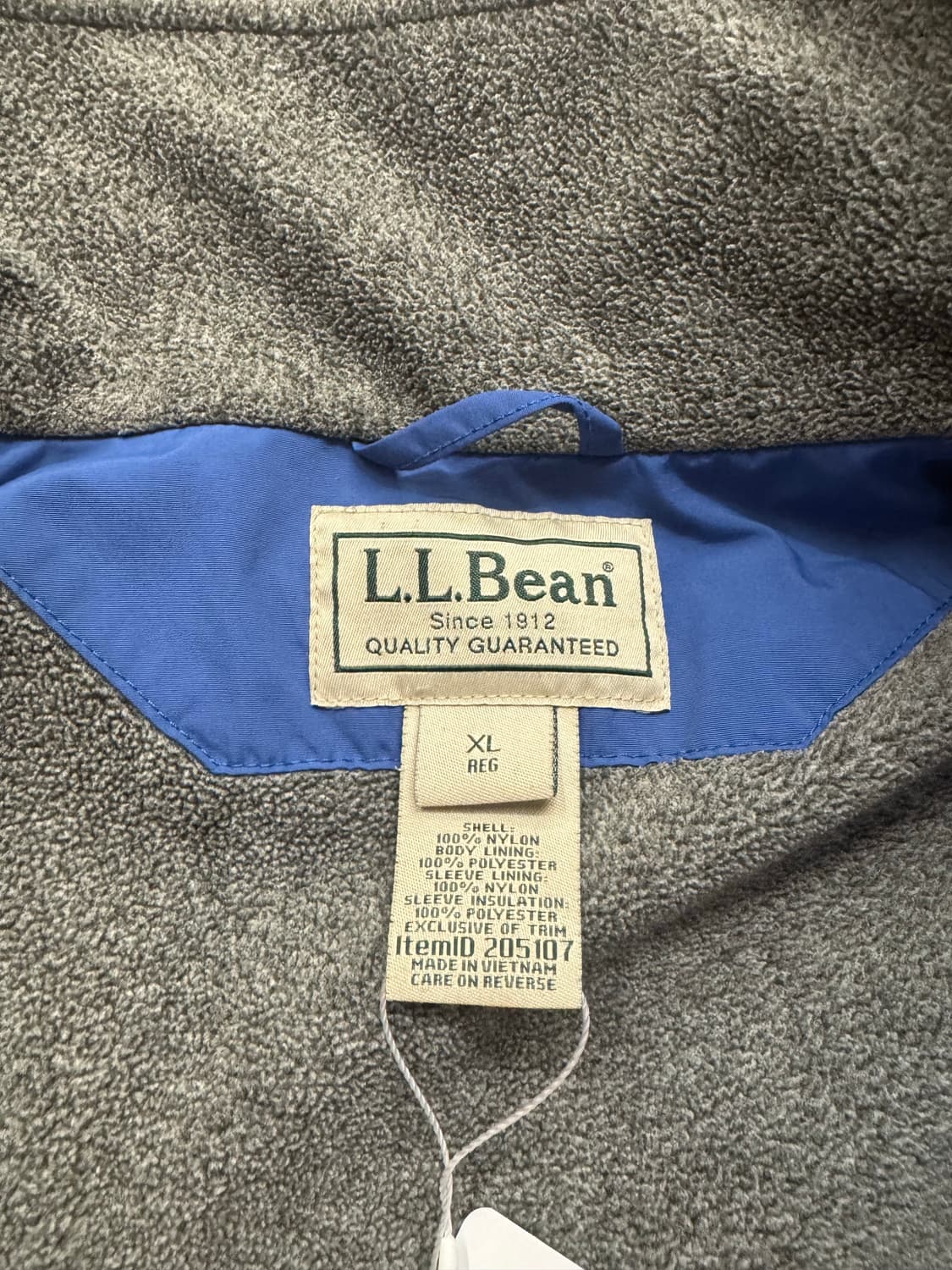 엘엘빈 플리스 라이닝 웜업자켓 상품이미지5