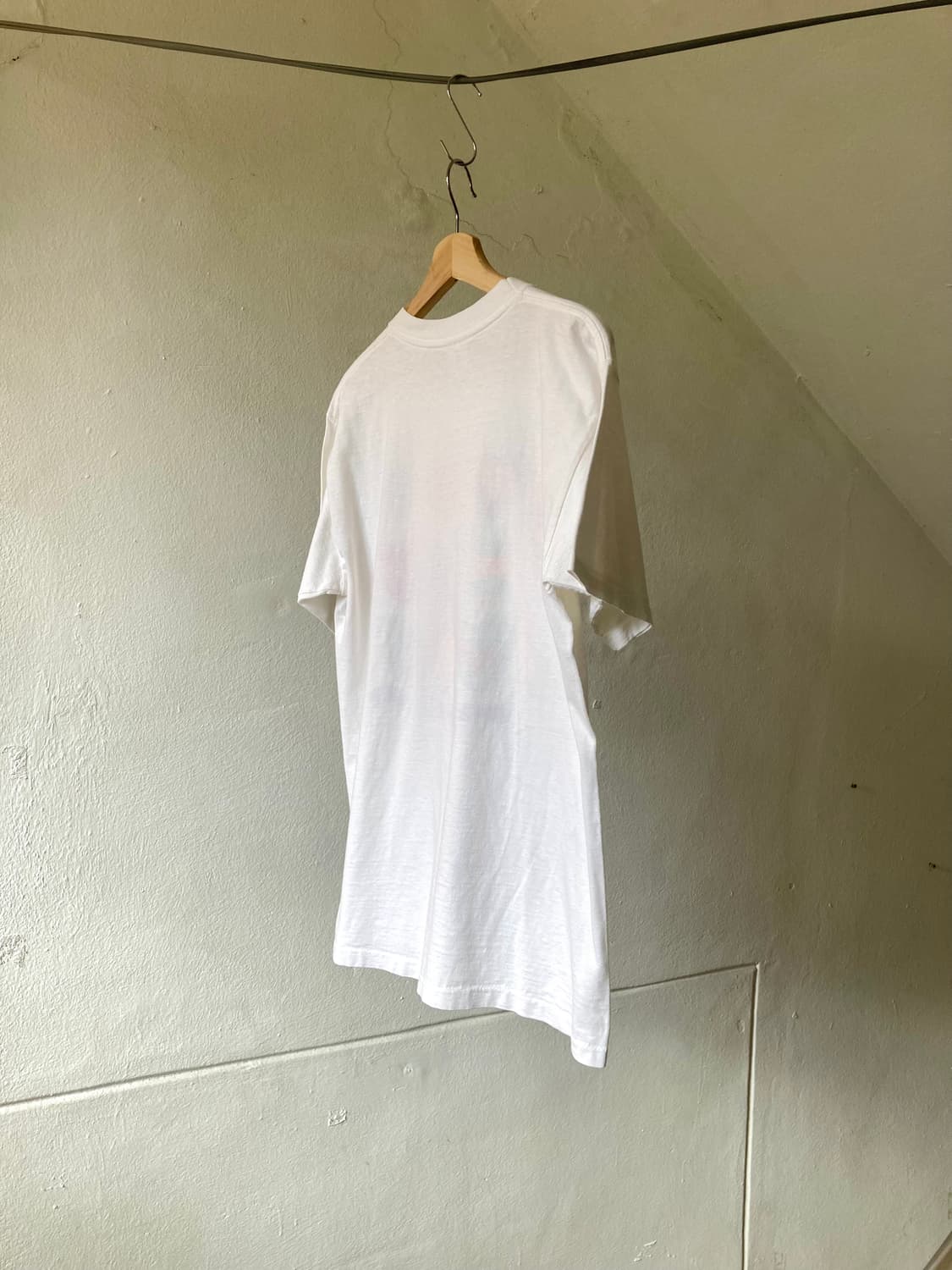 싱글 스티치 하트패턴 티셔츠 상품이미지6