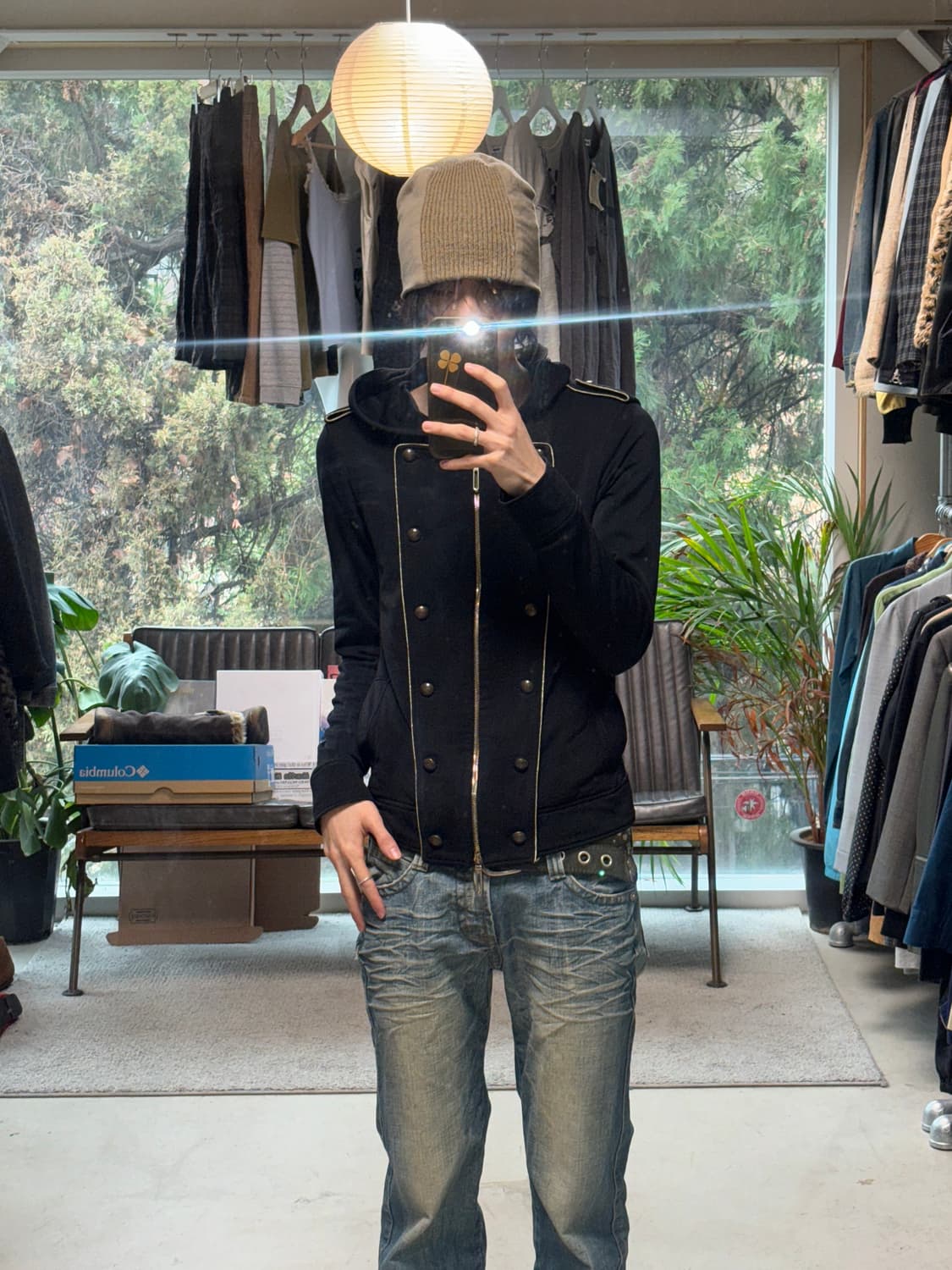 Ca4la 베이지 비니 상품이미지3