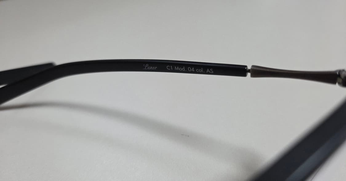 Lunor 르노 안경 하금테 상품이미지4