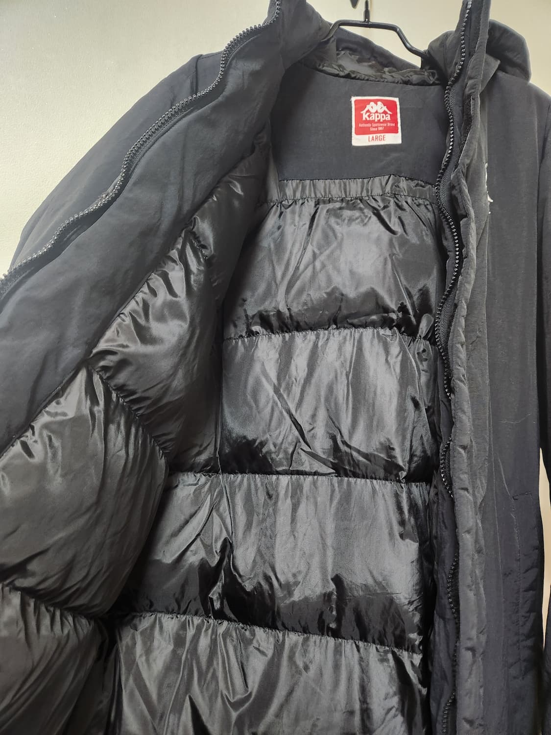 카파 블랙롱패딩 L(100) 상품이미지4