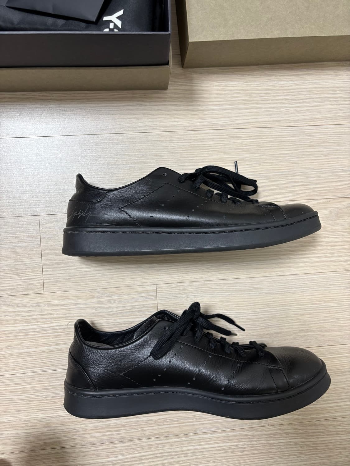 (270) 아디다스 y-3 스탠스미스 블랙 상품이미지4