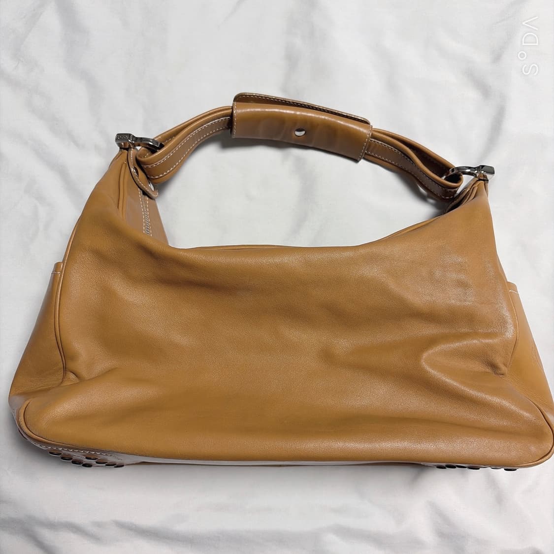 TODS 토즈 가죽 숄더백 브라운 상품이미지2
