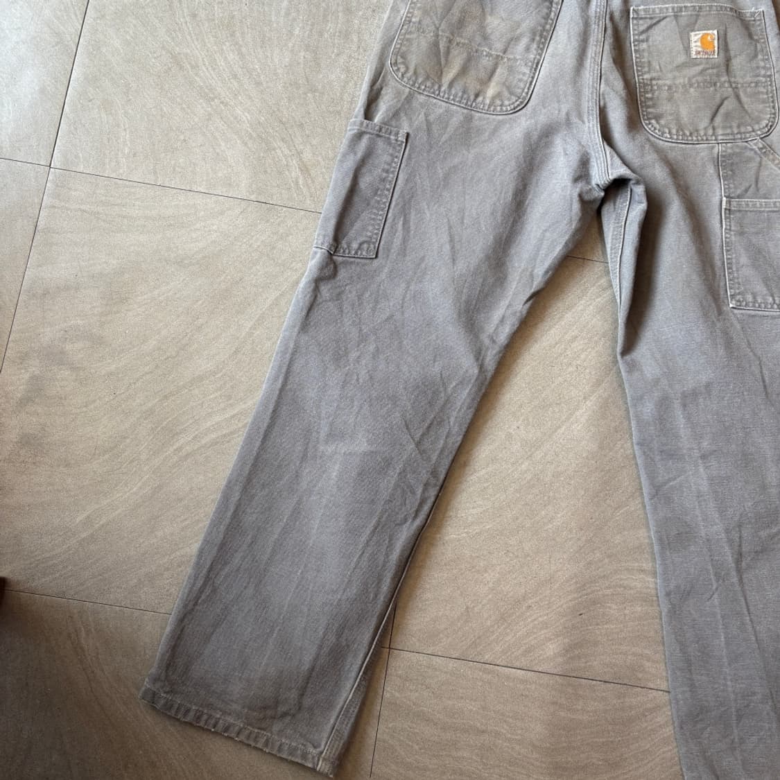 칼하트 오리지널 그레이 워크 팬츠 바지 상품이미지9