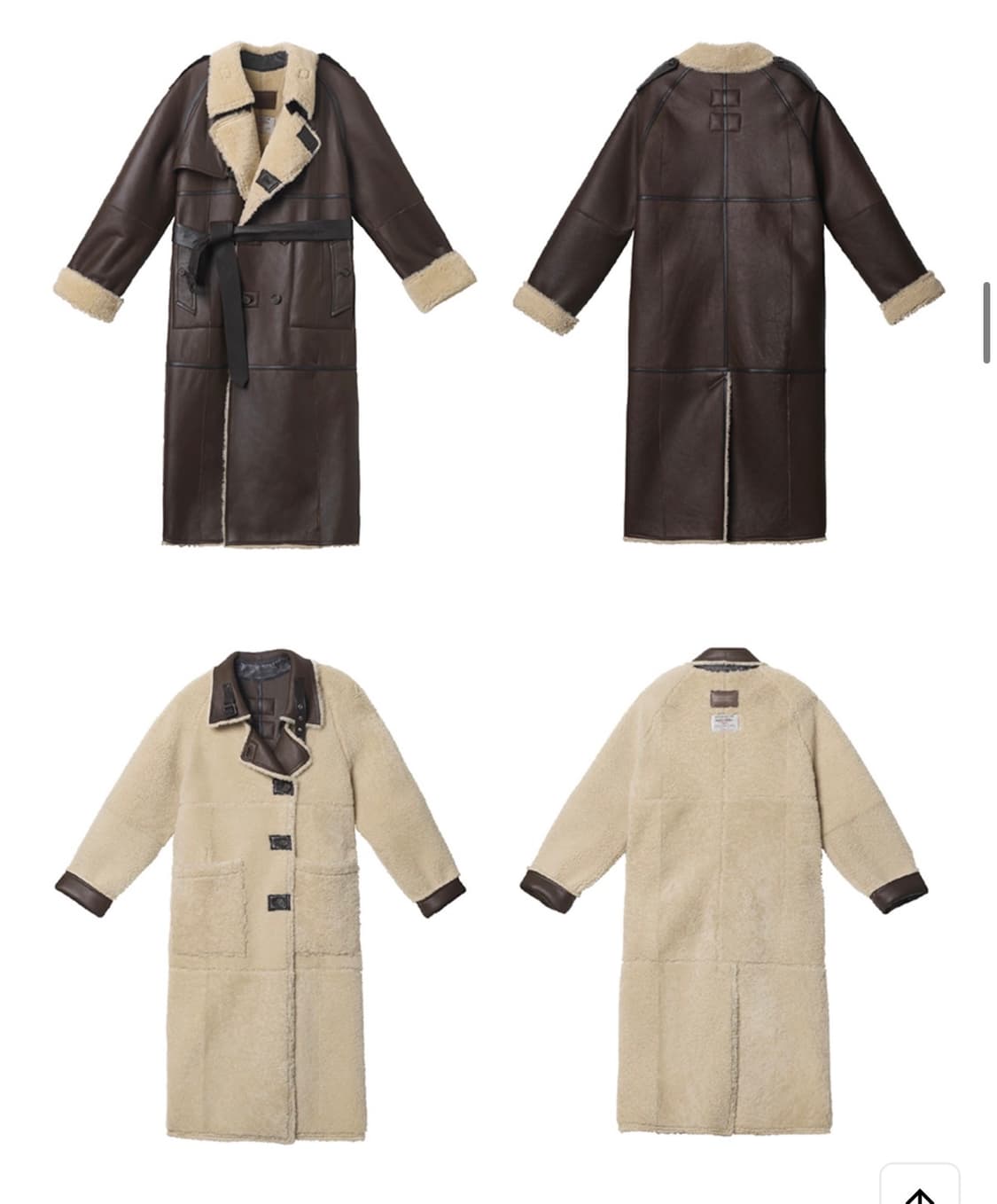 인스턴트펑크 20FW 리버시블 무스탕 M사이즈 (10회 미만 착용) 상품이미지5