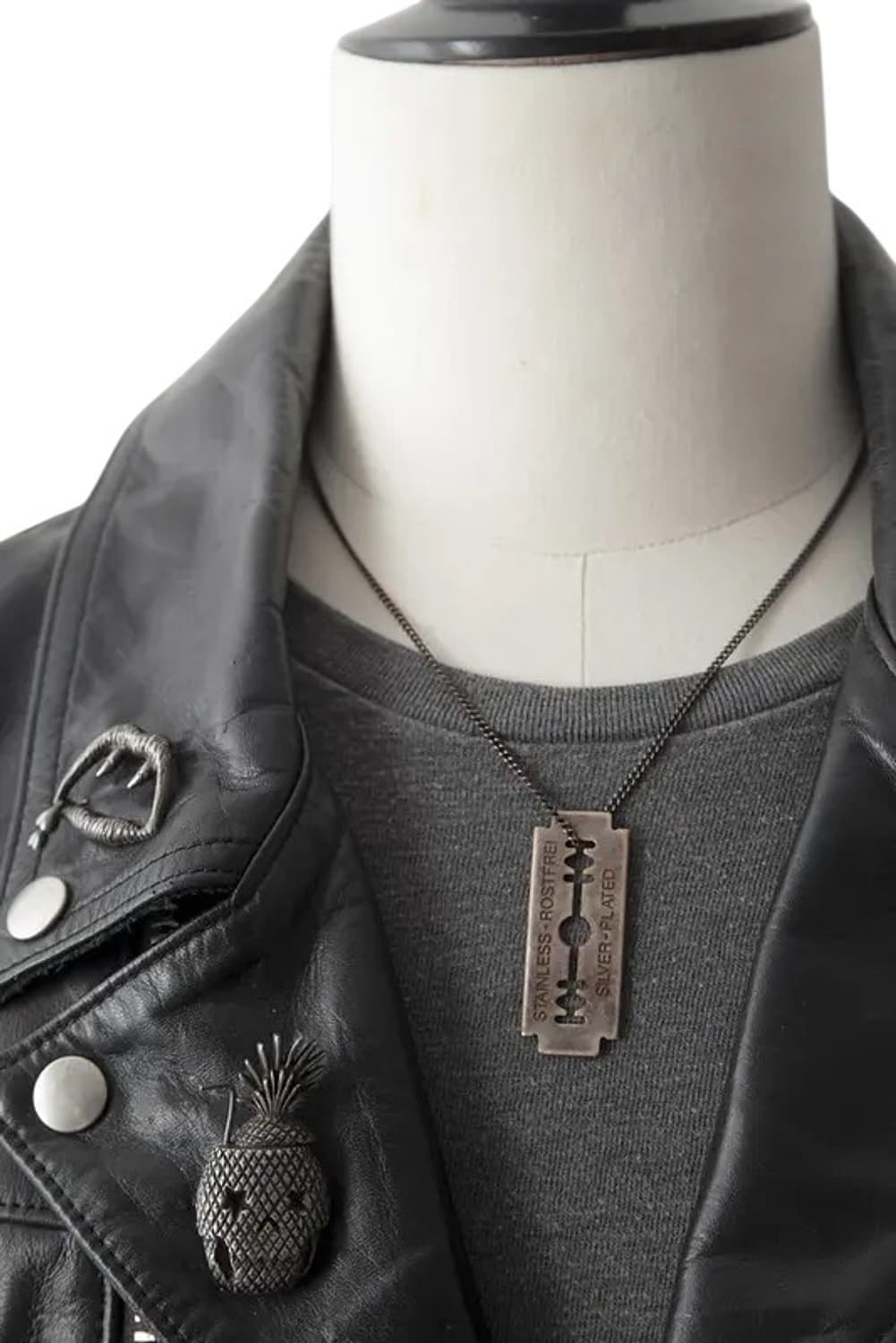 razor blade necklace 상품이미지3