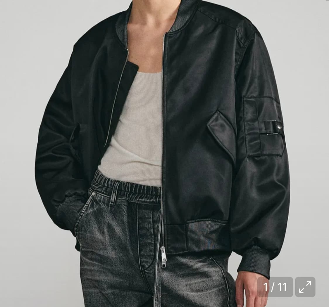 엘무드 밀레니엄 MA-1 항공점퍼 Black 상품이미지1