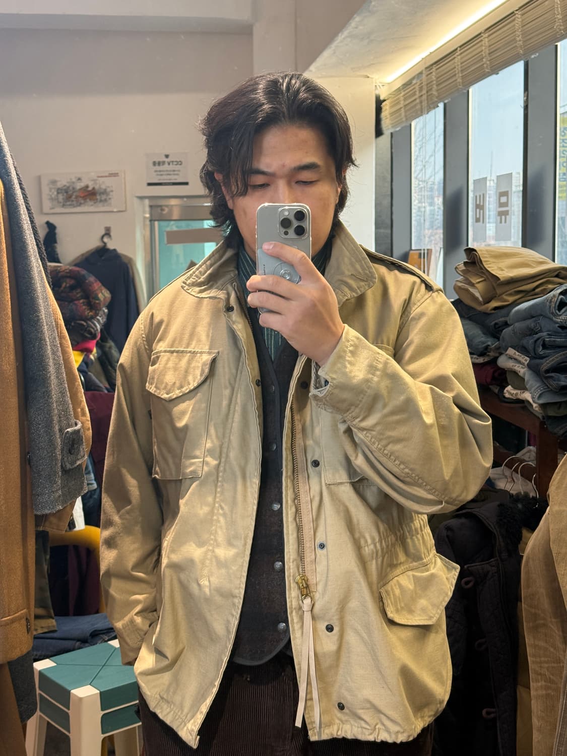 USA made🇺🇸 Alpha Industries M-65 필드자켓 상품이미지8