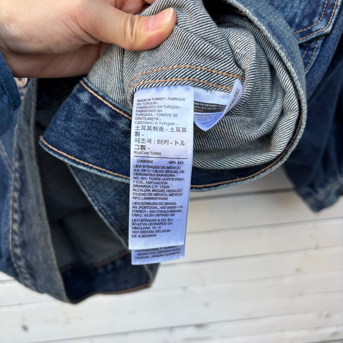 Levi’s 리바이스 made&crafted 타입2 데님 자켓 상품이미지6