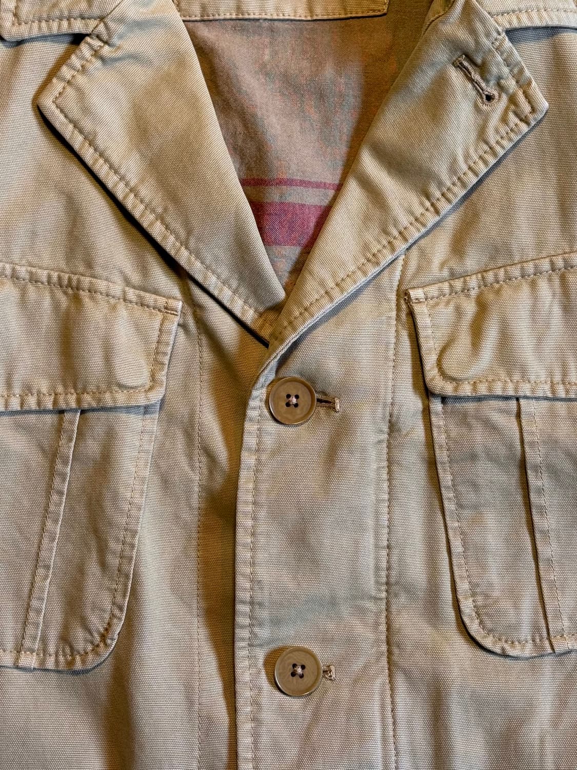 바나나 리퍼블릭 캔버스 사파리자켓  상품이미지6