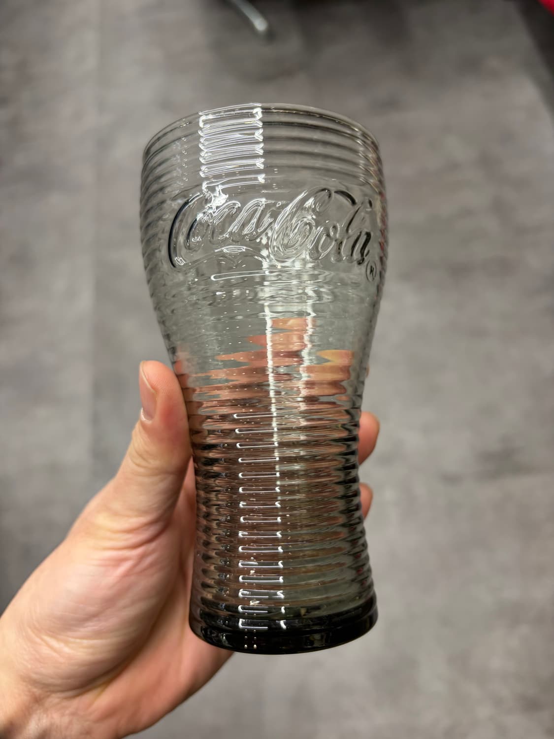 코카콜라 복각 유리컵 상품이미지1