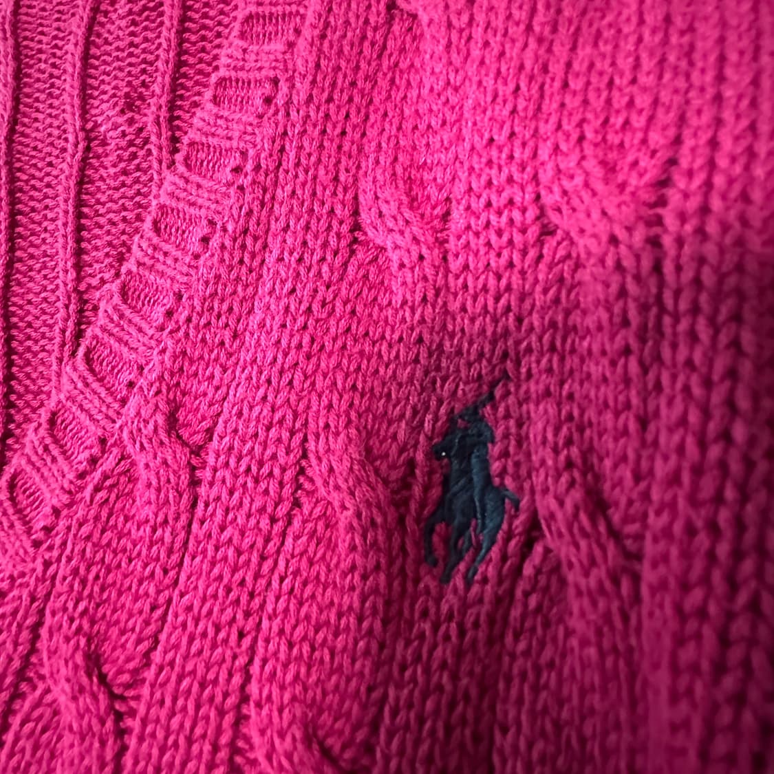 POLO RALPH LAUREN sport v neck cableknit 상품이미지3