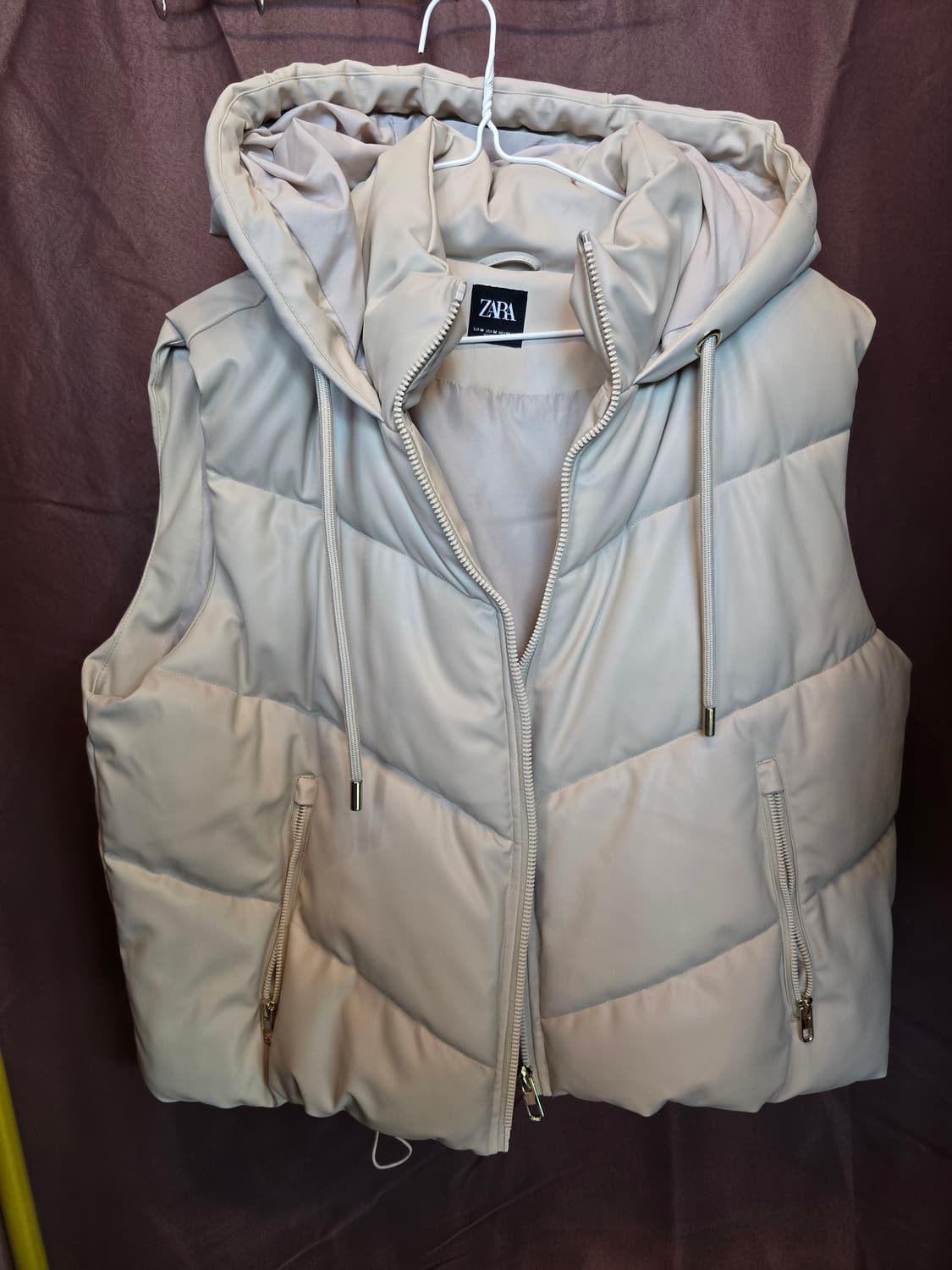 자라 여성 후드 패딩조끼 상품이미지2