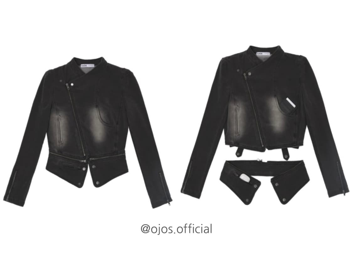 오호스 데님 라이더 자켓  상품이미지1