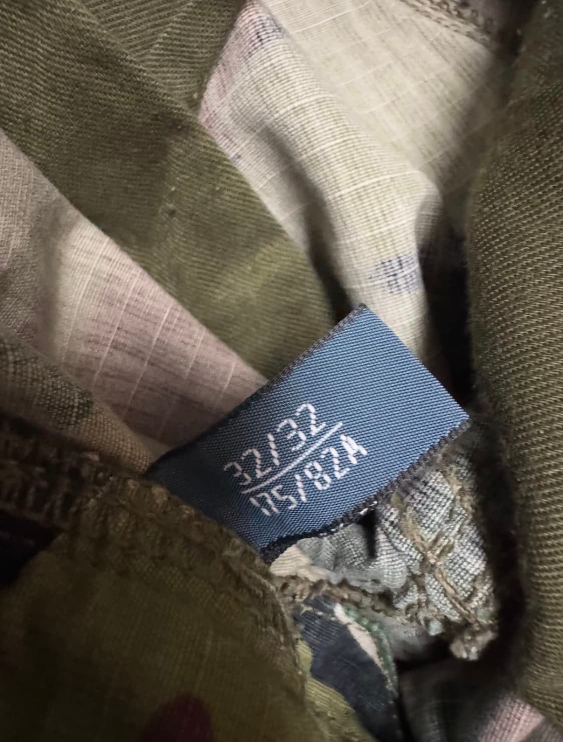 폴로 랄프로렌 카모 플라쥬 카고 컴뱃 팬츠 상품이미지5