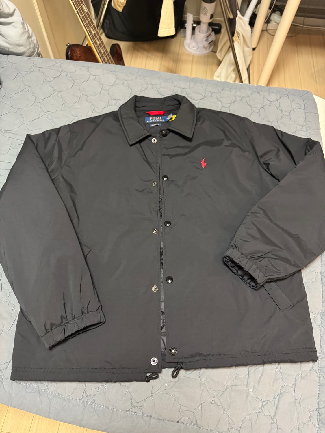 25신상 새상품) 폴로 코치 자켓 M (파카 패딩 퀼팅) 상품이미지2