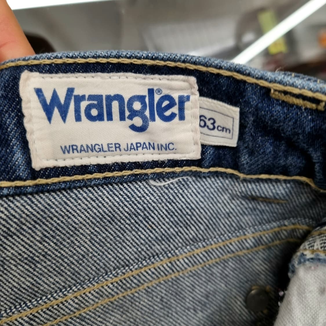 90's 랭글러 웨스턴 스티치 데님 팬츠 상품이미지5