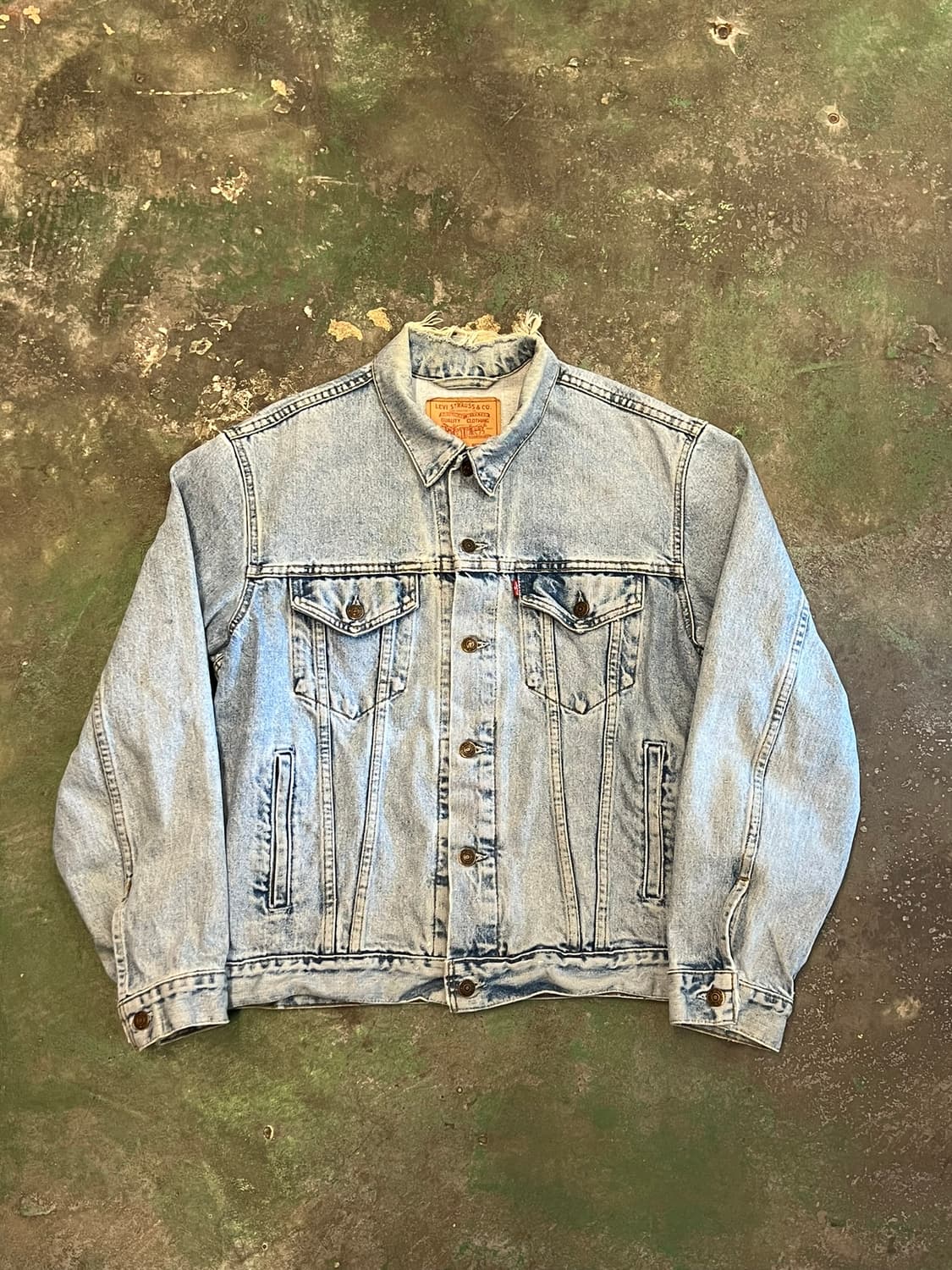 90's [L] 리바이스 빈티지 데님 트러커 자켓 유럽 타입3 상품이미지1