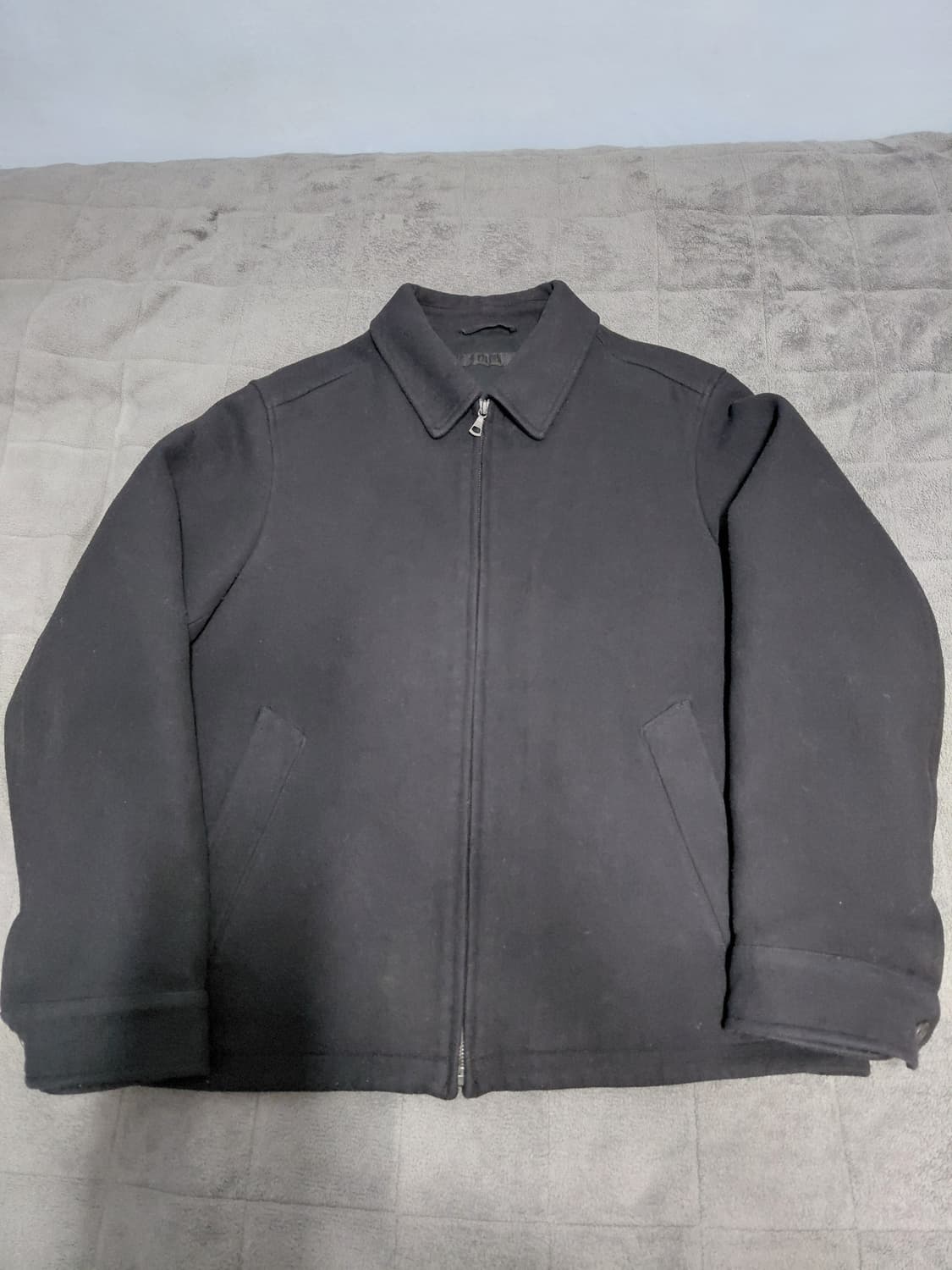 유니클로 싱글칼라쇼트블루종L 상품이미지1