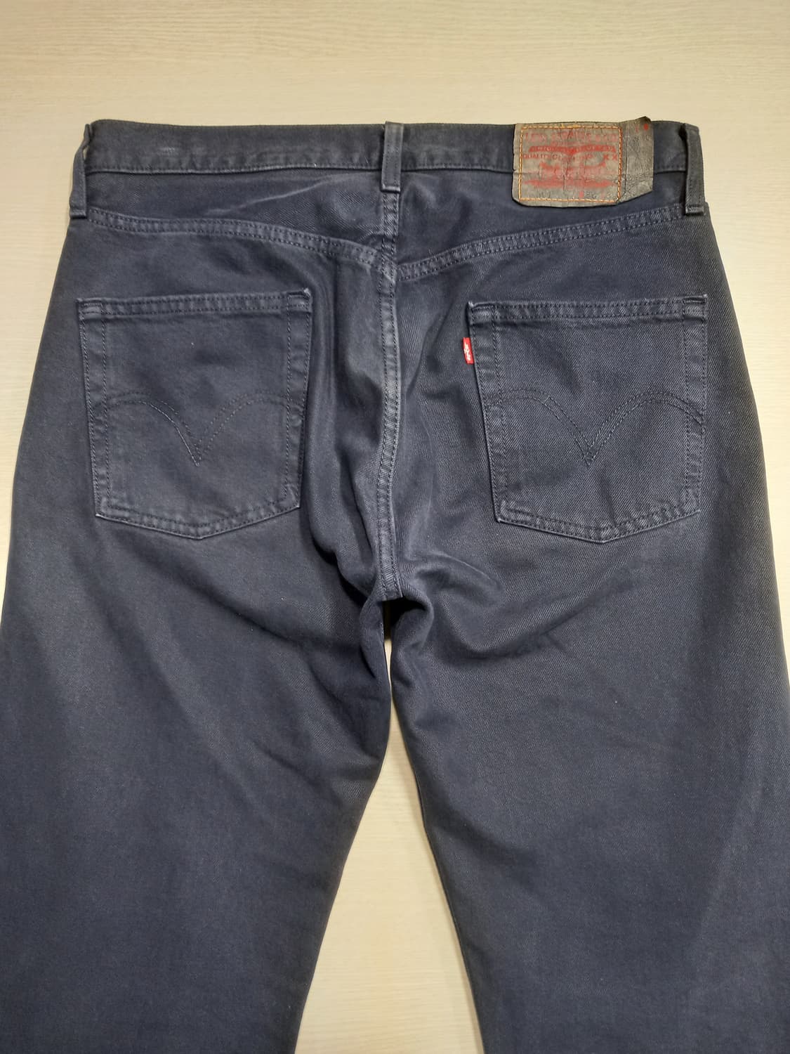 33 05's 리바이스501 일자진 진청 커스텀 33-421 상품이미지4