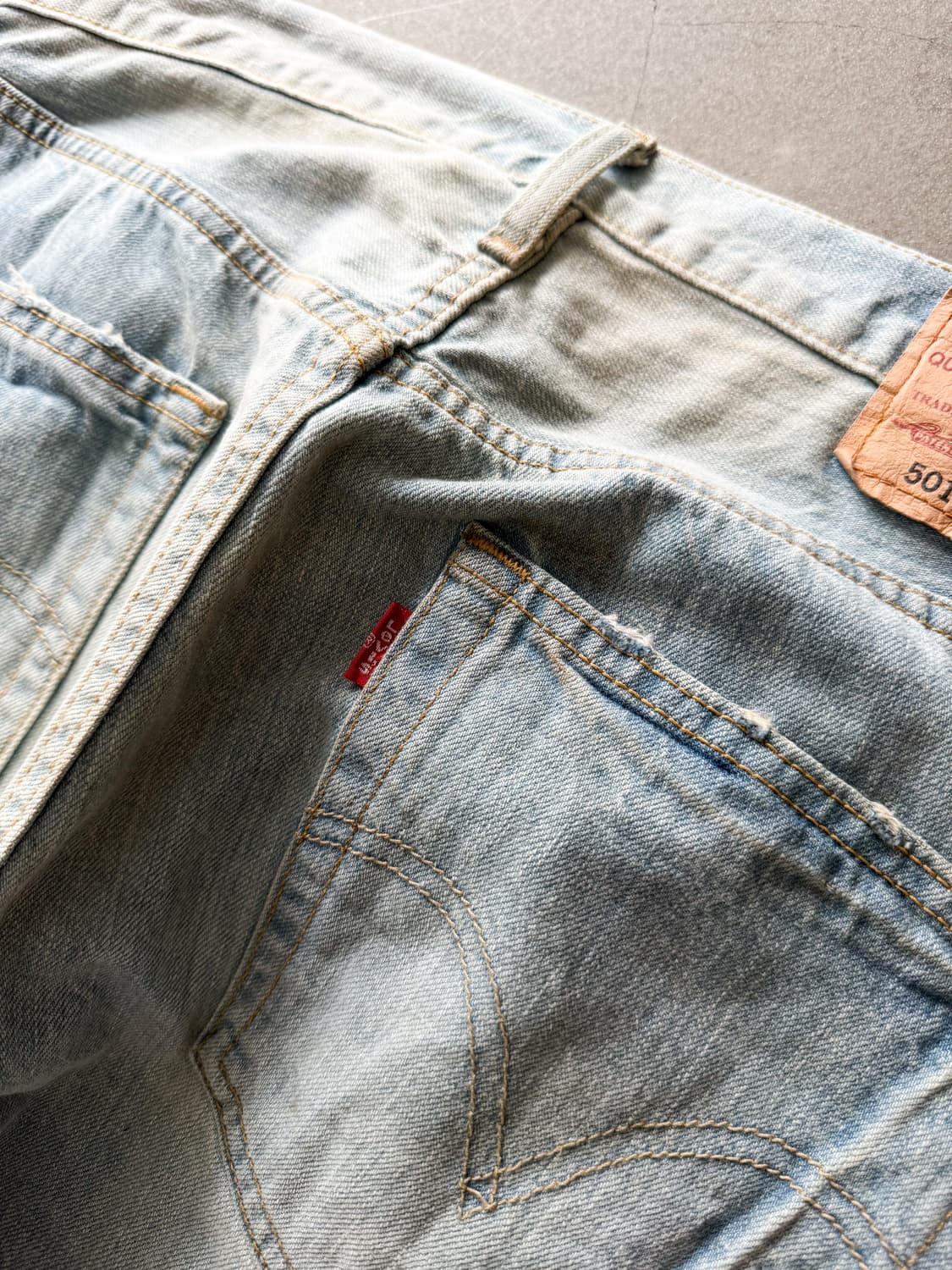 Vintage Levi's 501 Washing Denim Pants 상품이미지5
