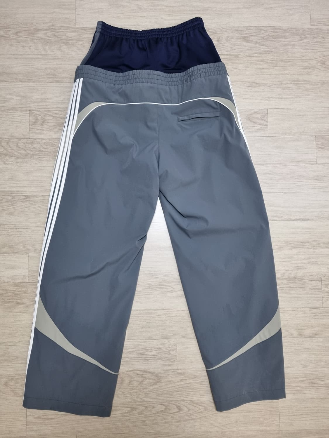 발렌시아가 컷업 트랙 팬츠 그레이 m 상품이미지6