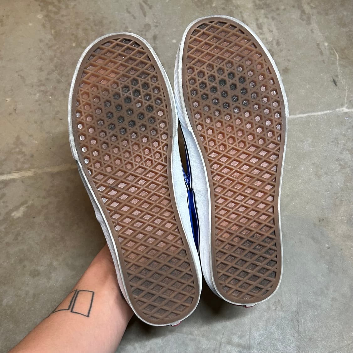 265) 반스 어센틱 블루 스니커즈 신발 상품이미지7