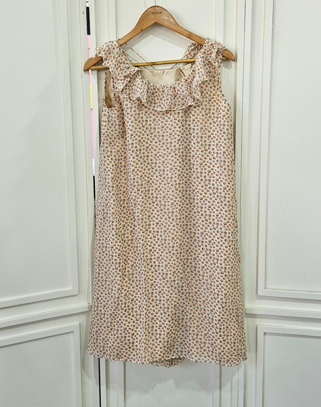 DICE KAYEK실크 프릴 원피스 상품이미지5