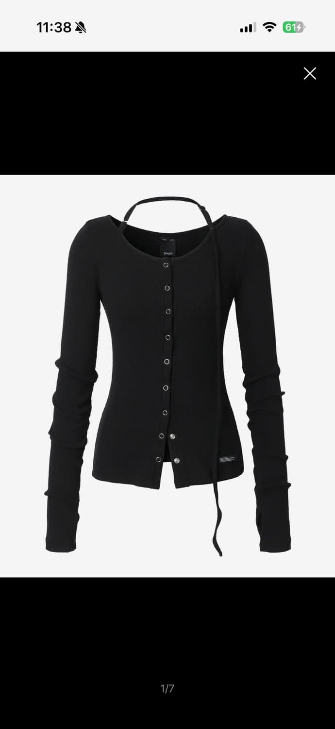 Inegi Buckle Strap Cardigan 상품이미지1