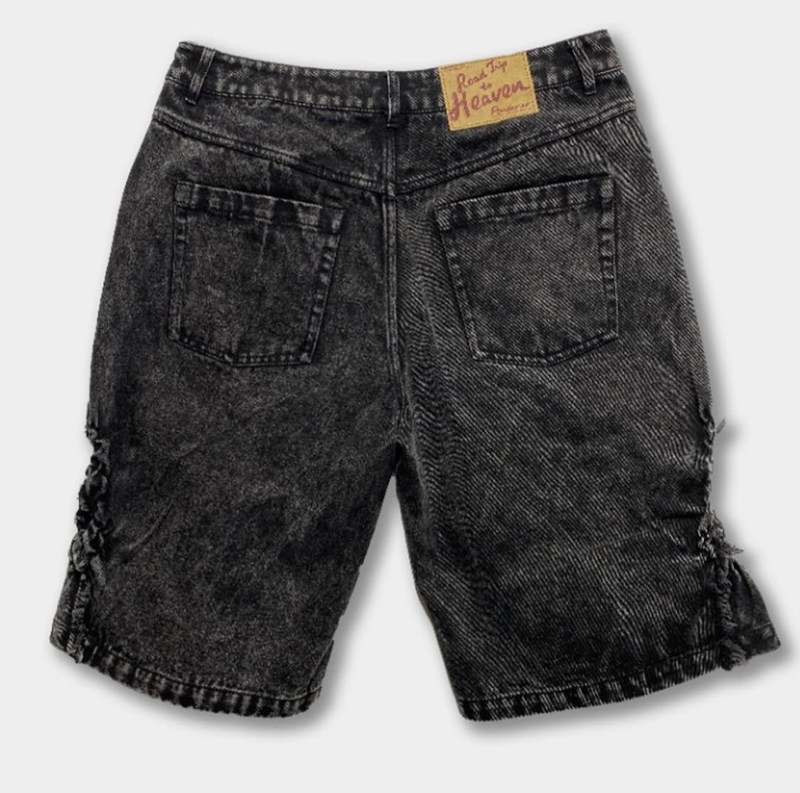 폰더 데님 쇼츠 상품이미지2