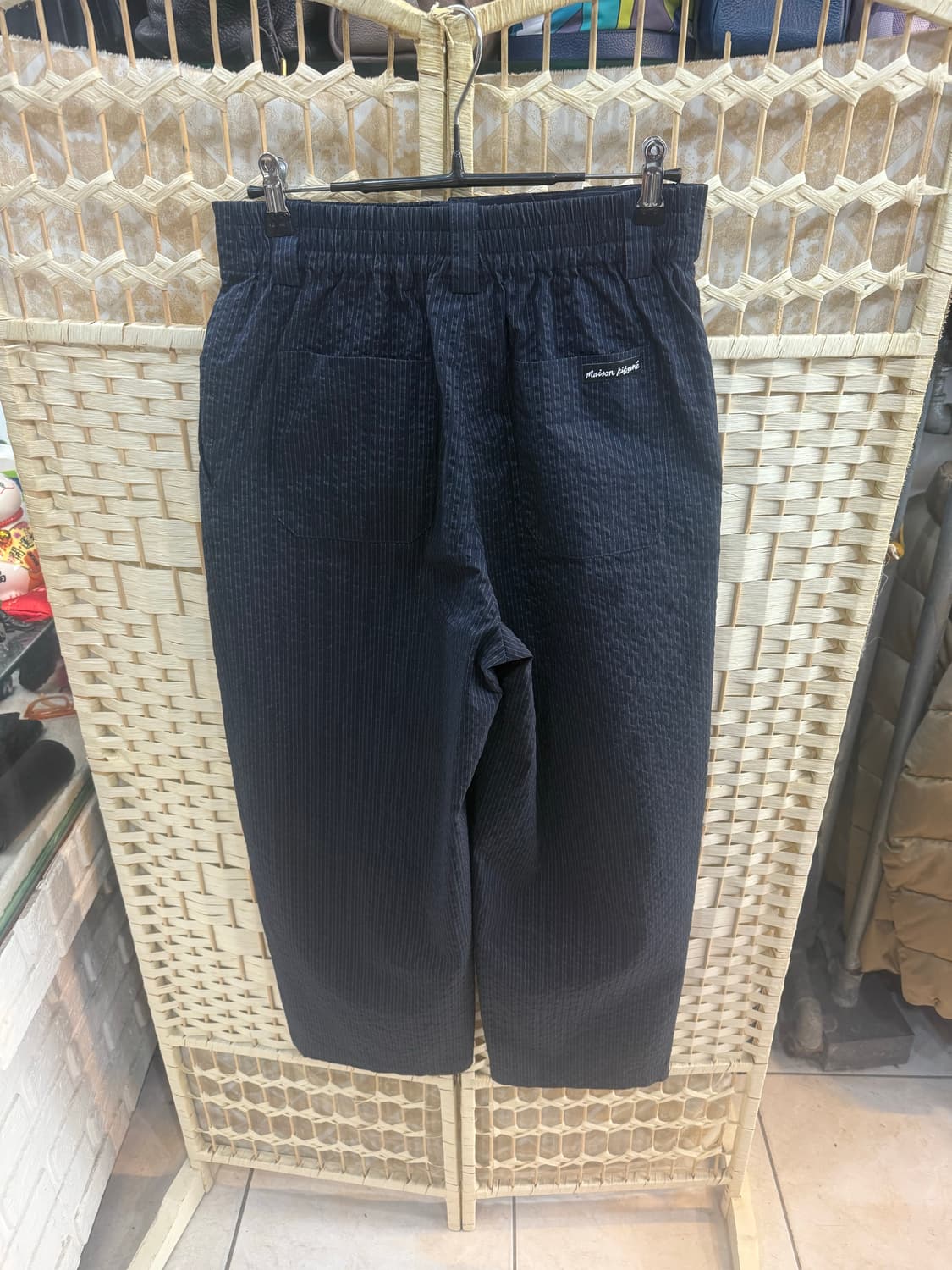 38/28-29/25ss 정품 메종키츠네 나일론 바지 팝니다 상품이미지5