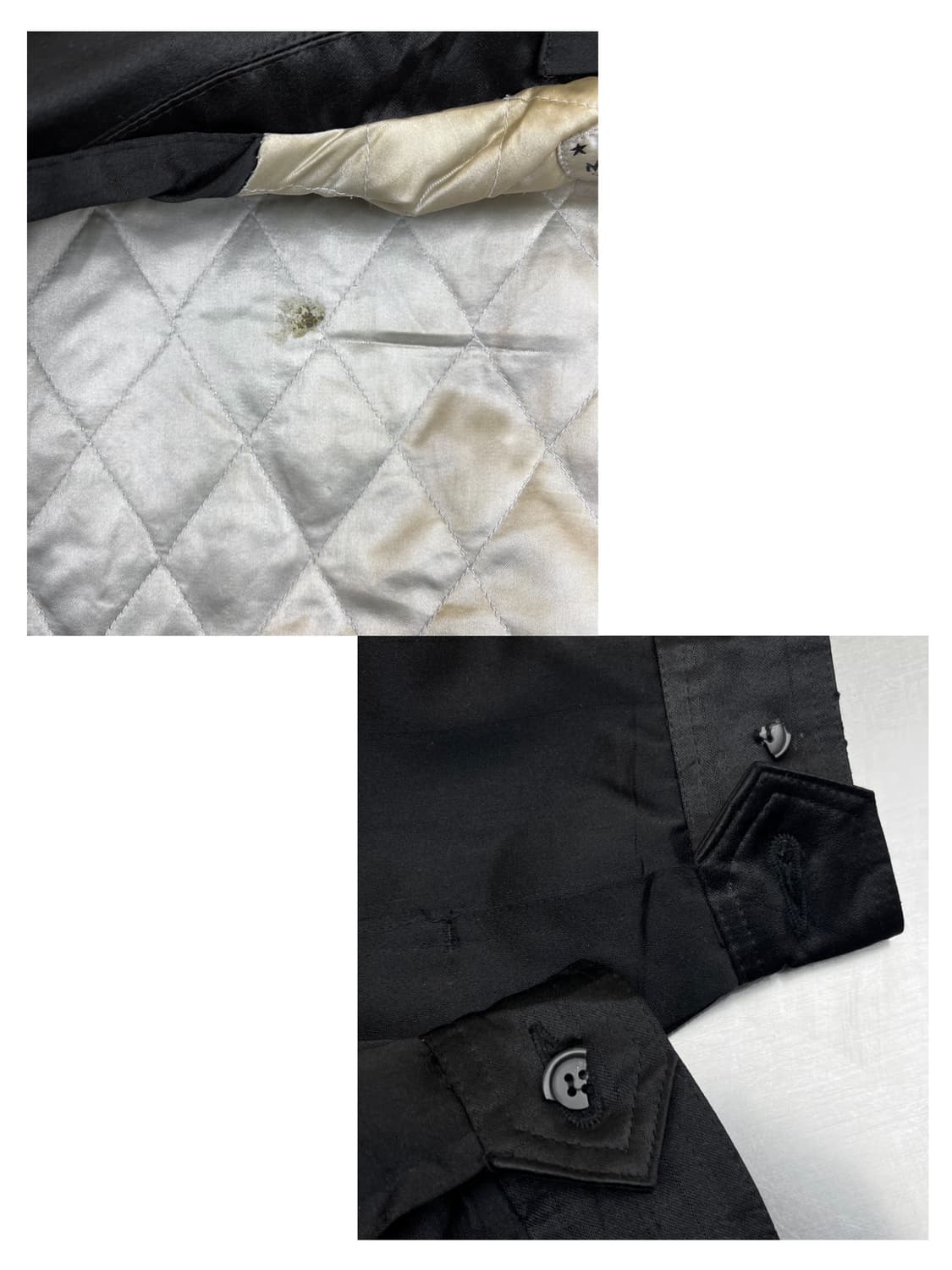 Men’s Vasc 90s 유로피안 크롭드 트렌치 자켓 상품이미지10