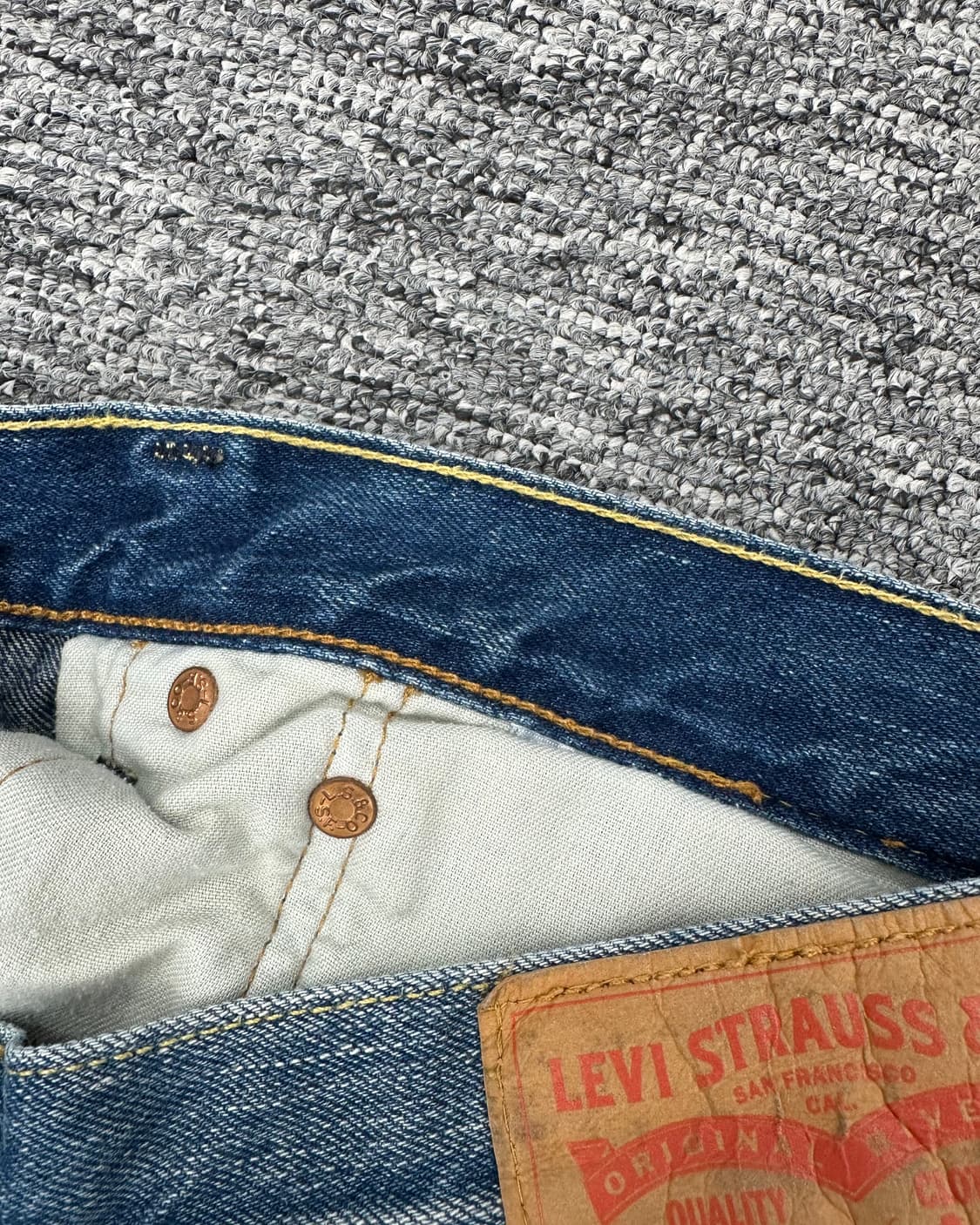 (허단42)리바이스 505 워싱데님-M1925 상품이미지5