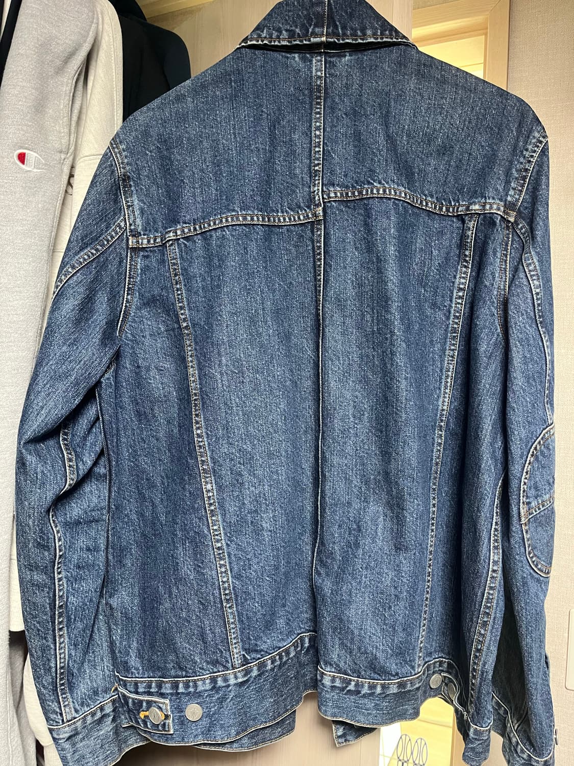 JW앤더슨*유니클로 청자켓 판매 상품이미지2