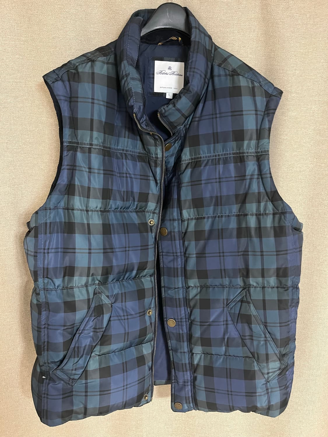 브룩스브라더스 패딩베스트 상품이미지1