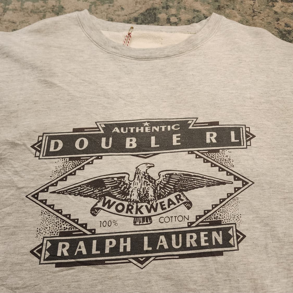 90s 제작 USA RRL스웻셔츠 상품이미지4