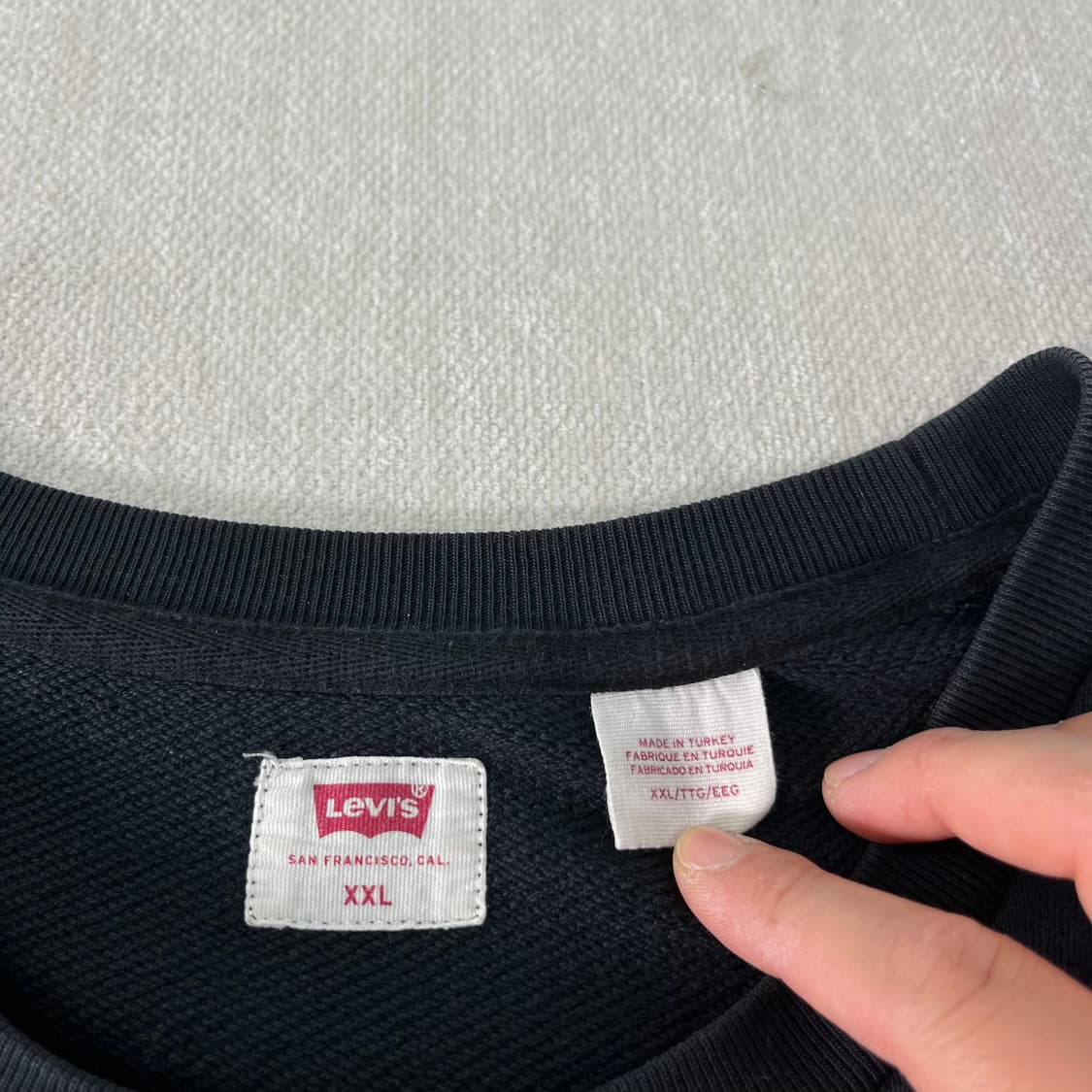 110 리바이스 00s newyork 클래식 맨투맨 상품이미지3