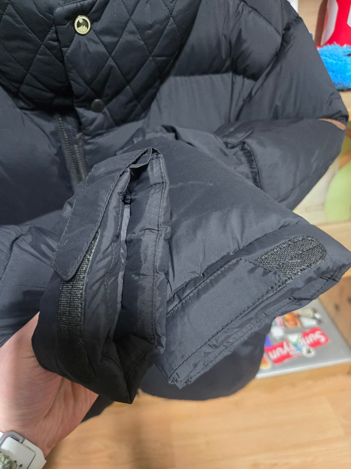 몽벨 구스다운 패딩 100 공용 상품이미지4