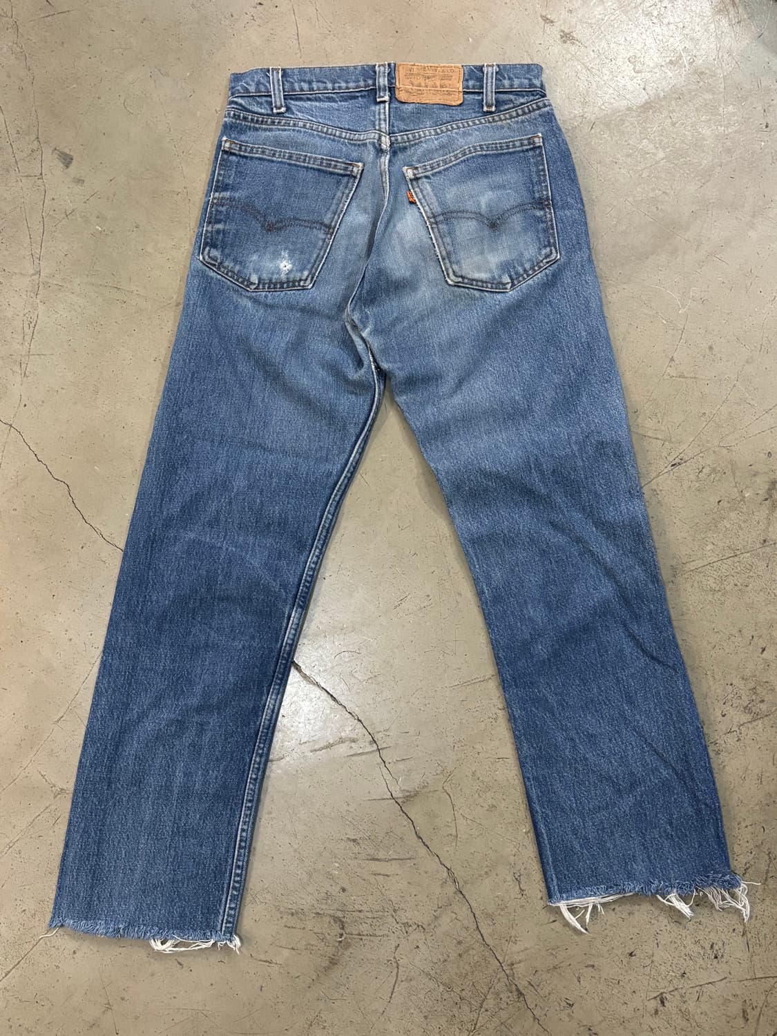 70‘s MADE IN USA 🇺🇸 리바이스 505 레귤러핏 오렌지탭 상품이미지7