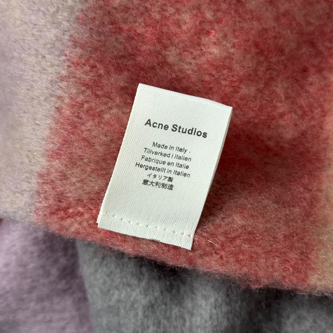(OS) 아크네 스튜디오 구형 모헤어 머플러 상품이미지5