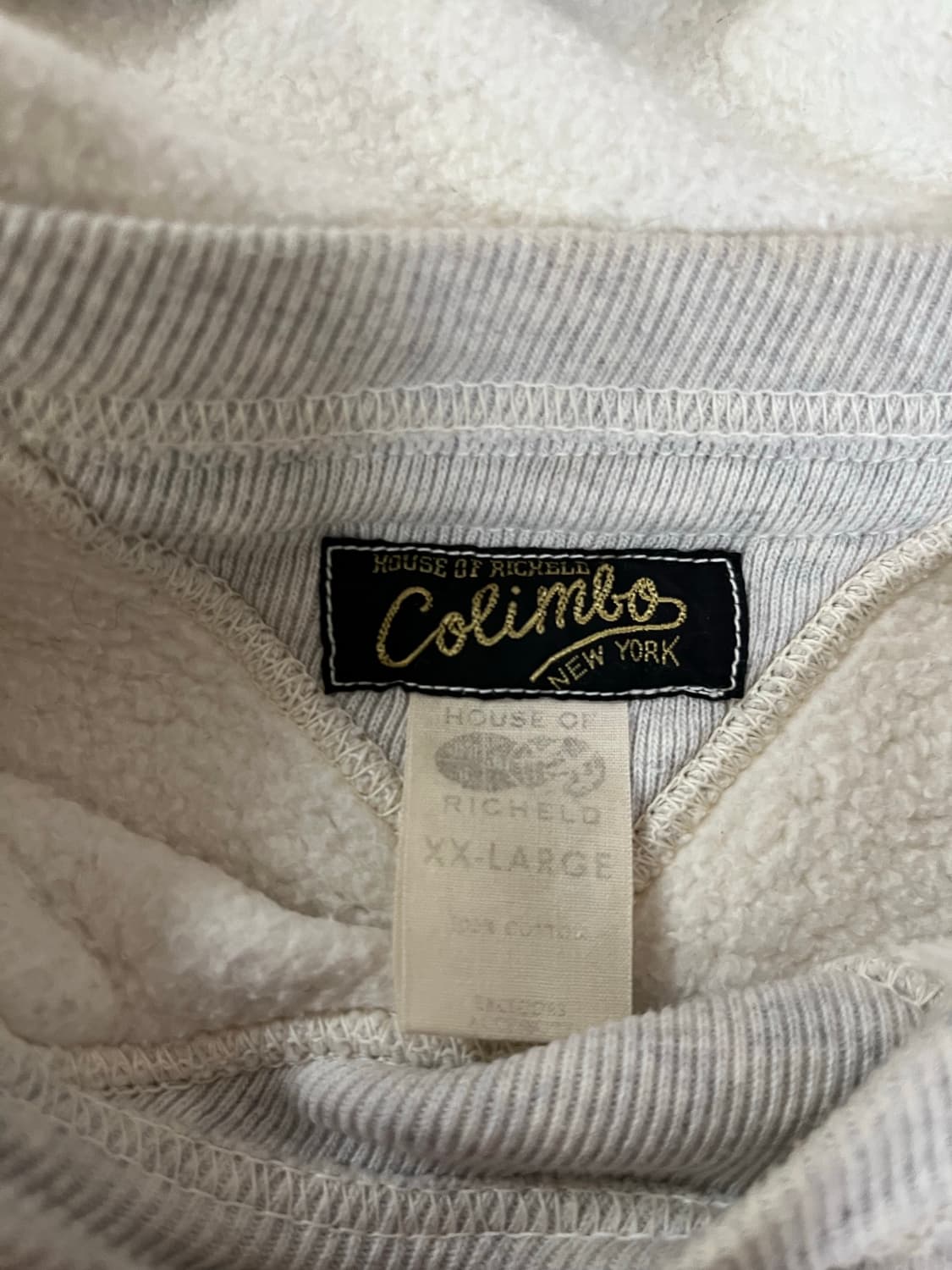 COLIMBO)콜림보 후드티스웻셔츠(리얼맥코이,프리휠러스,풀카운트,RRL 상품이미지3